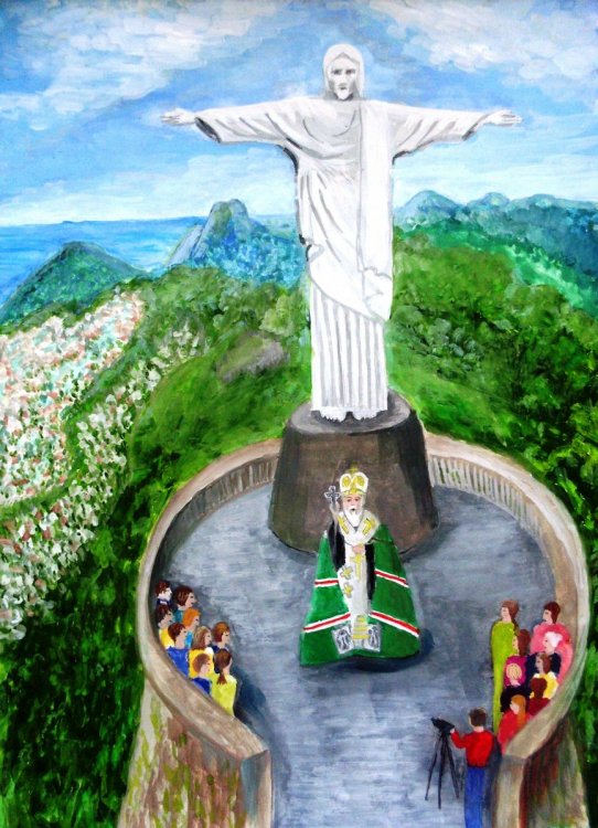 Молитва о мире. Патриарх Кирилл у статуи Христа в Рио-де-Жанейро (1).JPG